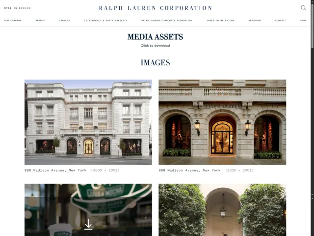 Ralph Lauren press & asset kit: Ralph Lauren Logos