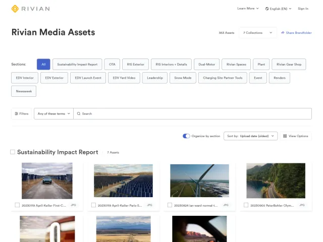 Rivian press & asset kit: Rivian Media Assets Official Brand Assets