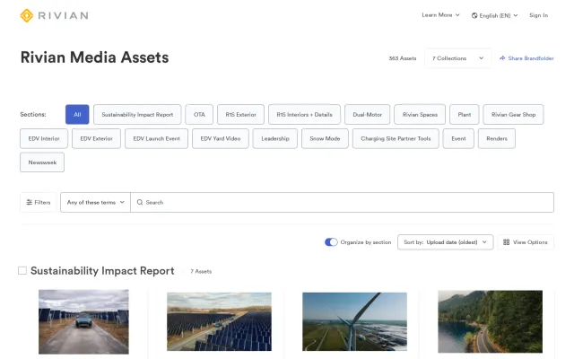 Rivian press & asset kit: Rivian Media Assets Official Brand Assets