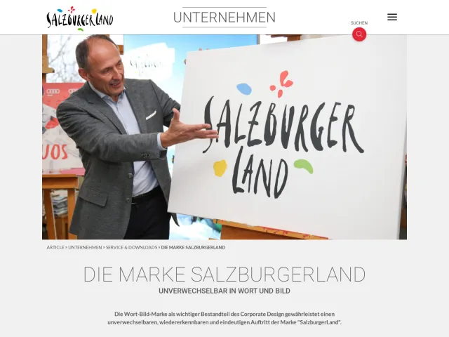 SalzburgerLand press & asset kit: Die Marke SalzburgerLand