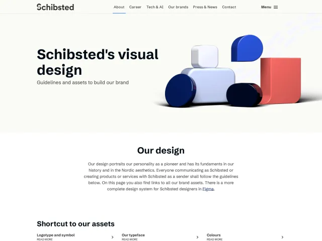 Schibsted guidelines: Schibsted's visual design