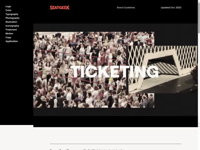 SeatGeek guidelines: SeatGeek