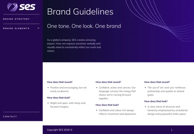 SES guidelines: Brand Guidelines