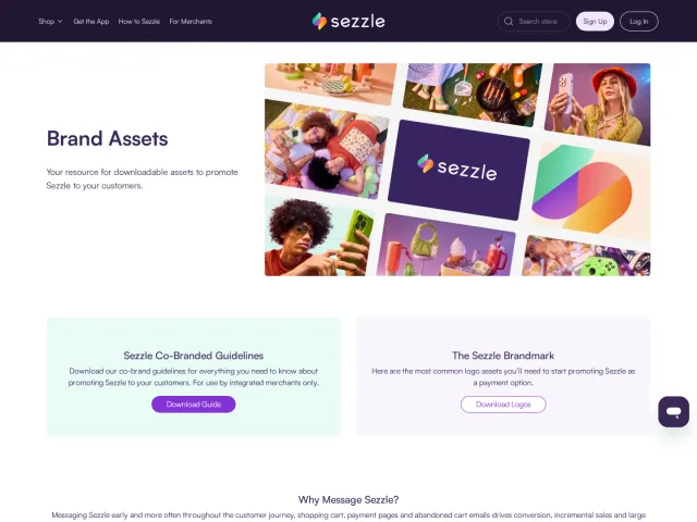Sezzle press & asset kit: Sezzle Brand Assets