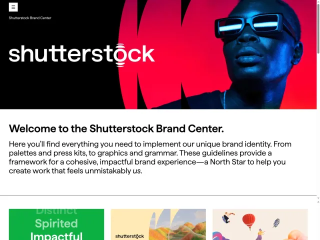 Shutterstock guidelines: Shutterstock Brand Center