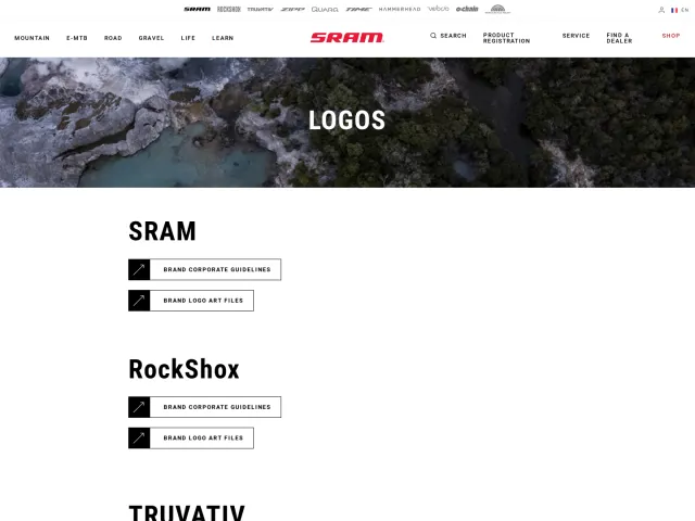 SRAM press & asset kit: Logos