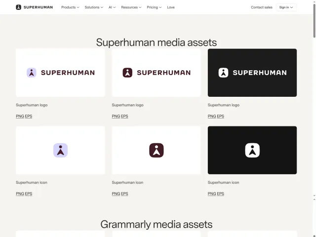 Superhuman press & asset kit: Media Assets
