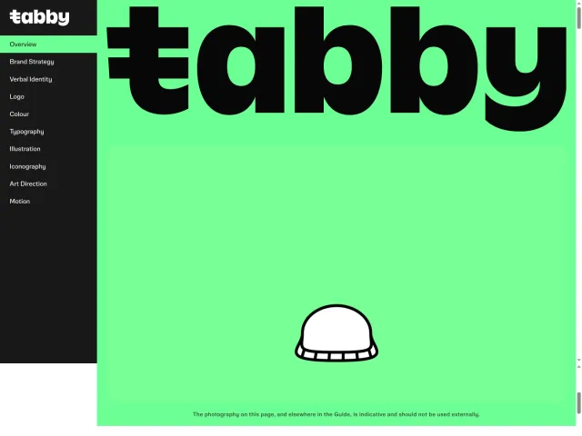 Tabby guidelines: Tabby Brand Guidelines