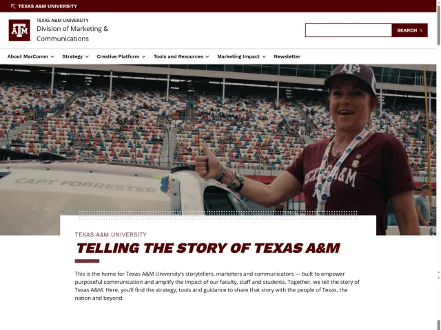 Texas A&M University guidelines: Marketing & Communications