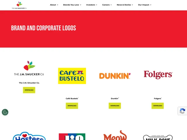 The J.M. Smucker Co. press & asset kit: Main page