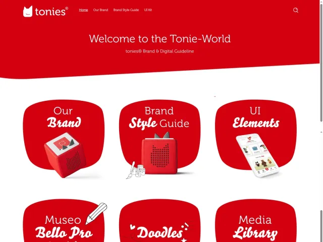 tonies guidelines: Home
