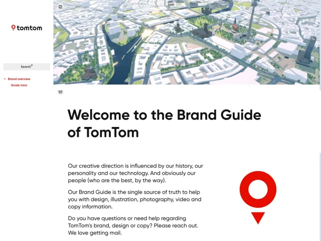 TomTom guidelines: Brand Guide
