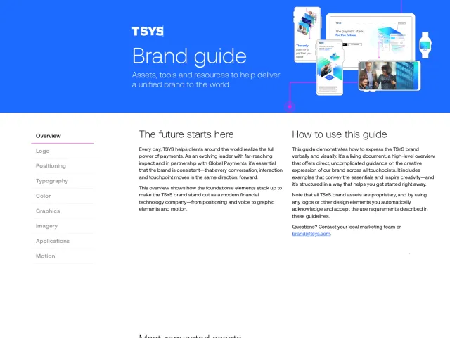 TSYS guidelines: TSYS brandguide