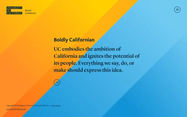 University of California guidelines: Brand Guidelines