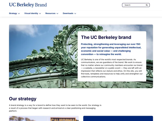 University of California, Berkeley guidelines: UC Berkeley Brand