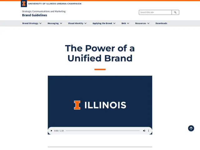 University of Illinois Urbana-Champaign guidelines: Brand Guidelines