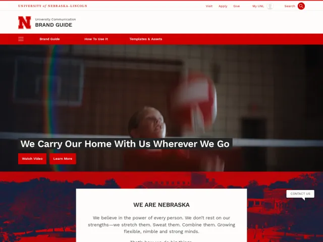 University of Nebraska–Lincoln guidelines: Brand Guide