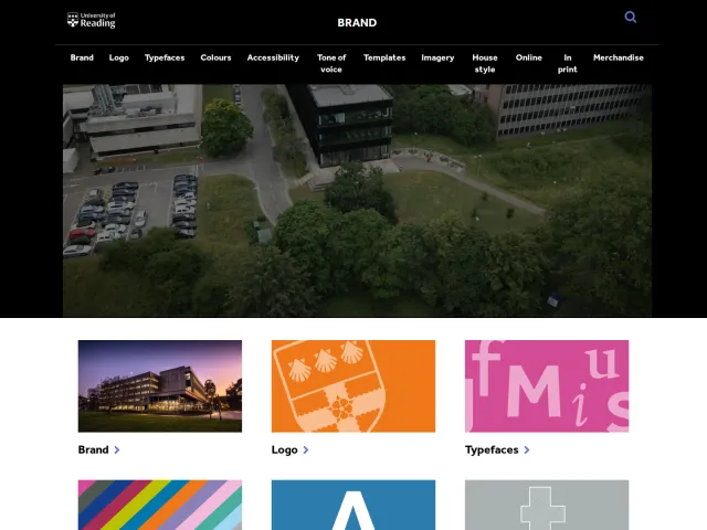 University of Reading guidelines: Brand