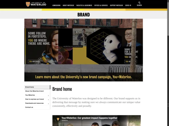 University of Waterloo guidelines: Home