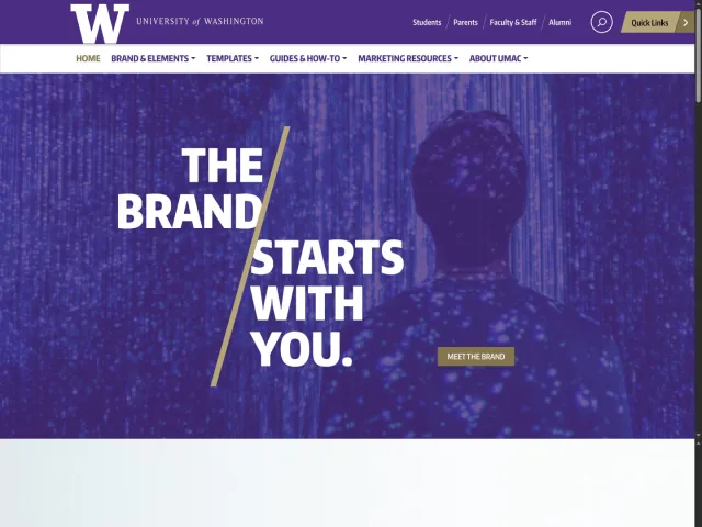 University of Washington guidelines: UW Brand