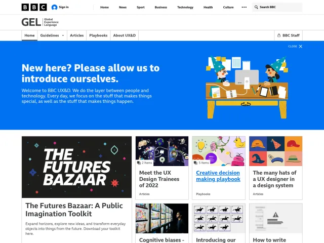 BBC guidelines: BBC GEL