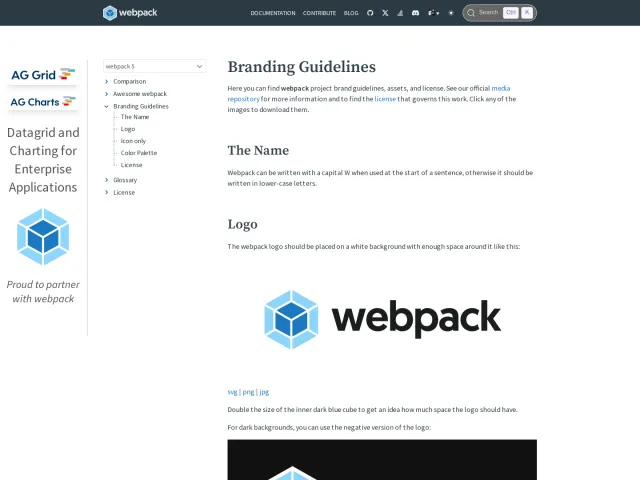 webpack guidelines: webpack