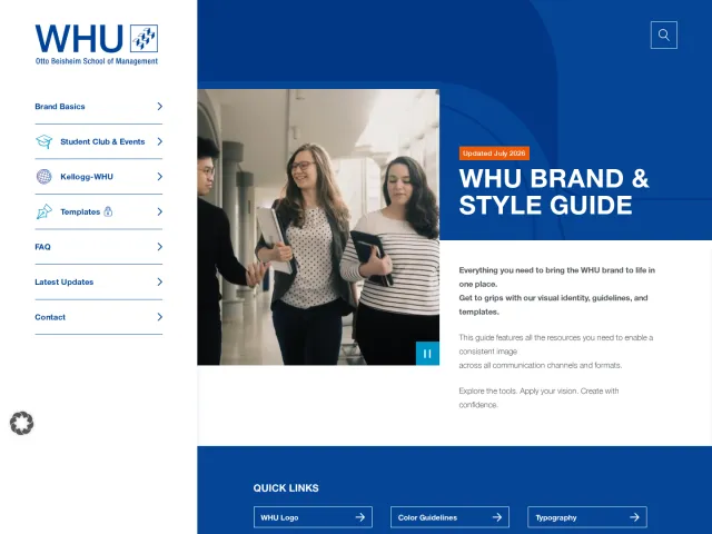 WHU – Otto Beisheim School of Management guidelines: WHU