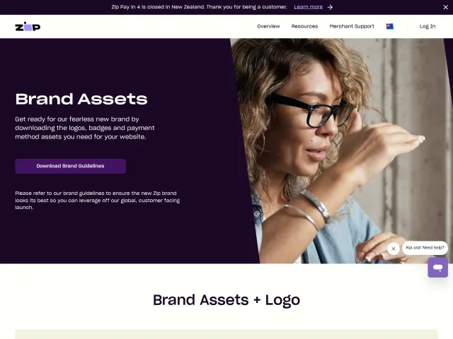 Zip press & asset kit: Brand assets