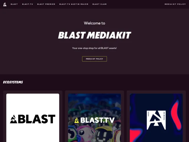 BLAST press & asset kit: BLAST.tv Media kit