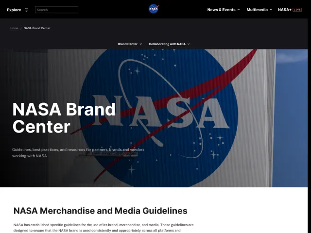 NASA brand portal: NASA Brand Center