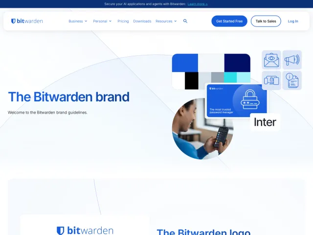 Bitwarden press & asset kit: The Bitwarden Brand