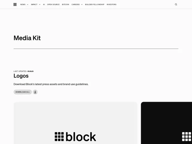 Block press & asset kit: Block